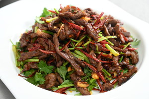 Shredded Beef Szechuan Style (干煸牛肉丝) 10