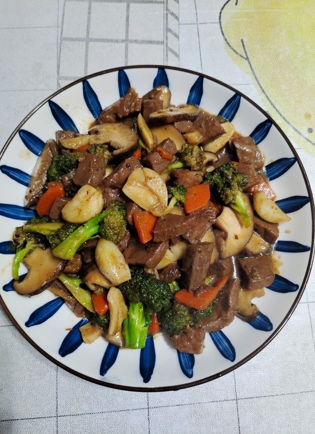 beef with garlic sauce