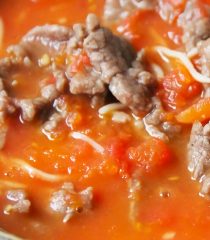 tomato beef soup