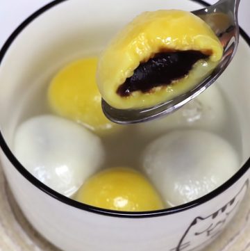 Two-color tangyuan